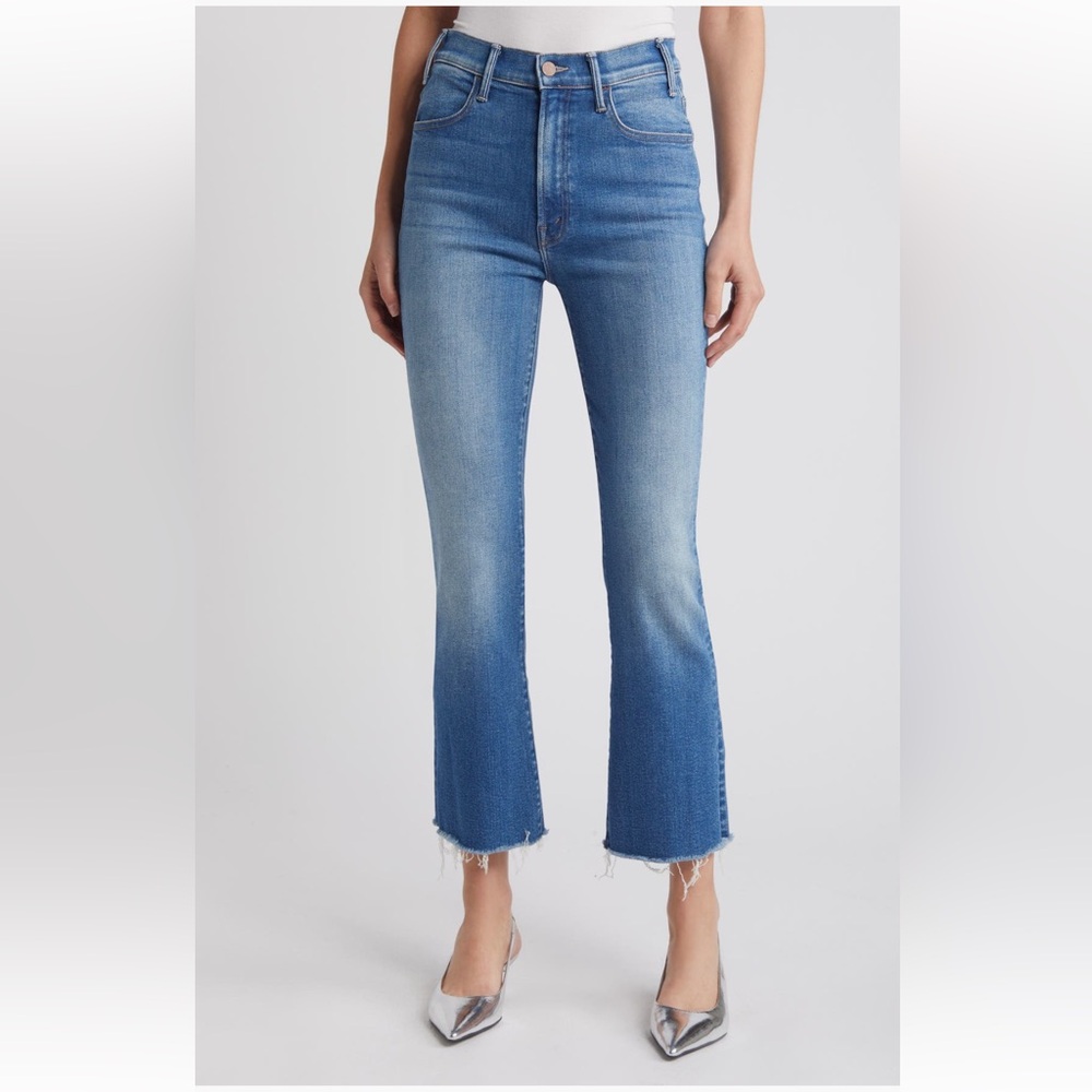 Mother Denim The Hustler Ankle Fray